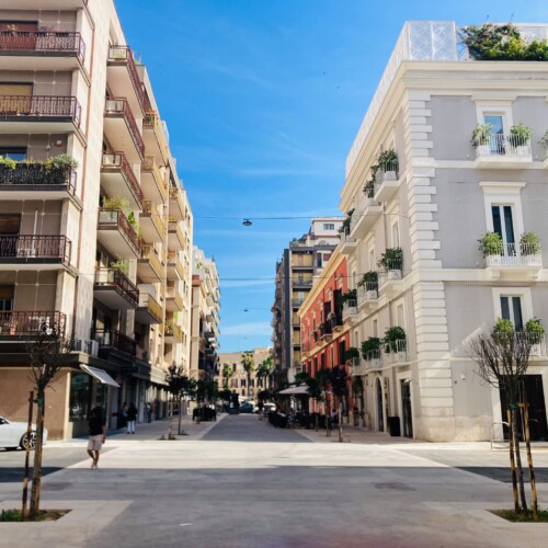 Cantiere per la riqualificazione di via Argiro: riaperta al transito via Abate Gimma. Disposta l’ordinanza per la modifica temporanea alla circolazione su via Calefati