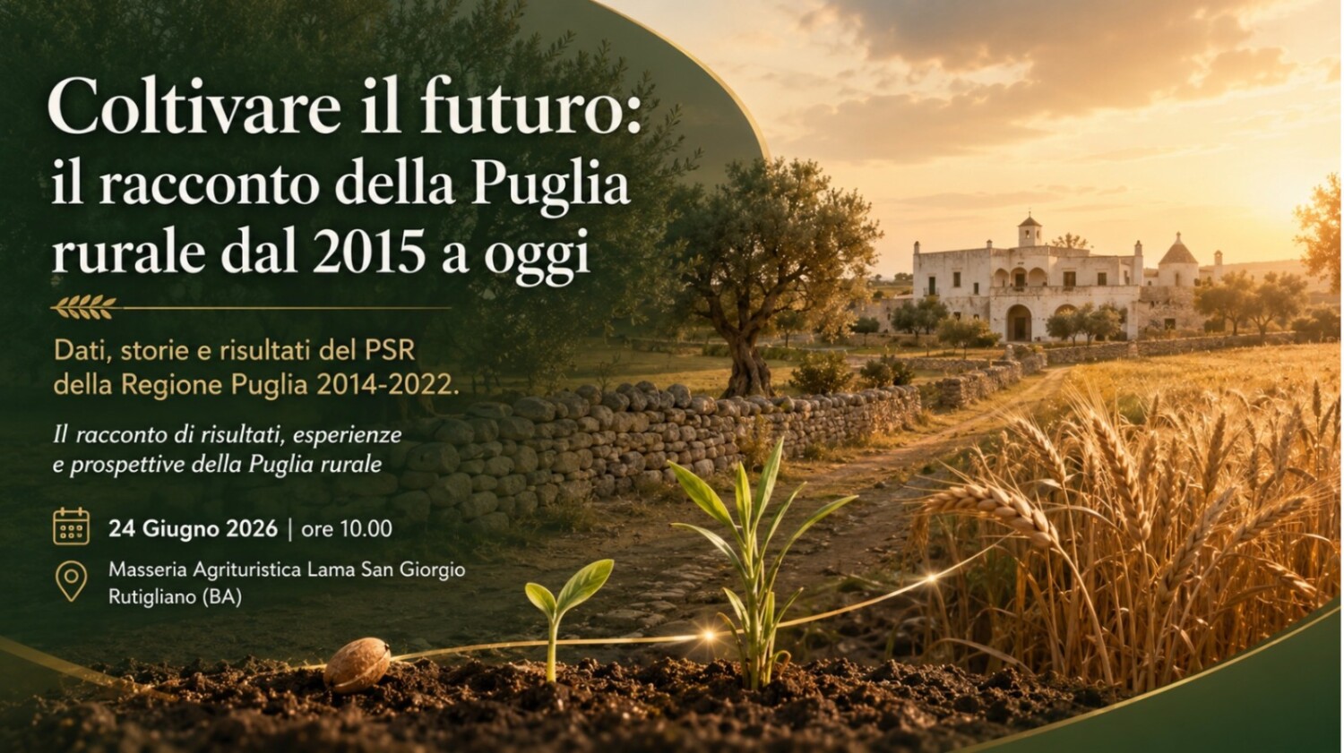 Coltivare il futuro: il racconto della Puglia rurale dal 2015 a oggi