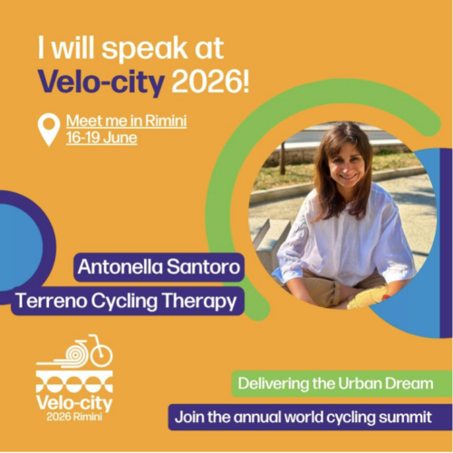 Da Bari al Summit Mondiale della Ciclabilità: Terreno Cycling Therapy vola a Velo-city 2026