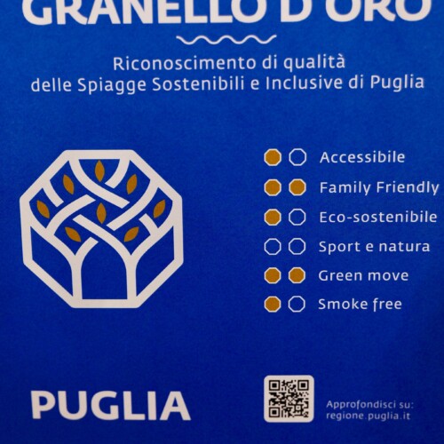 “Mare Democratico”, Regione Puglia avvia manifestazione per il nuovo riconoscimento “Granello d’Oro” dedicato alle spiagge sostenibili e inclusive. Assessora Leuzzi: “Premiamo qualità, accessibilità e rispetto della costa”