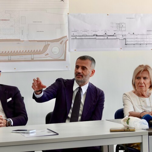 Mobilità, Decaro e Piemontese a Lecce per il sopralluogo al nuovo ingresso della stazione ferroviaria