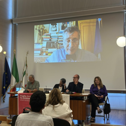 Puglia, la cultura fa sistema. Presentati in conferenza stampa i nuovi percorsi per l’internazionalizzazione delle reti del teatro e della danza pugliese tra Puglia Showcase, Puglia en Scène à Paris e le collaborazioni con Corea del Sud e Cile