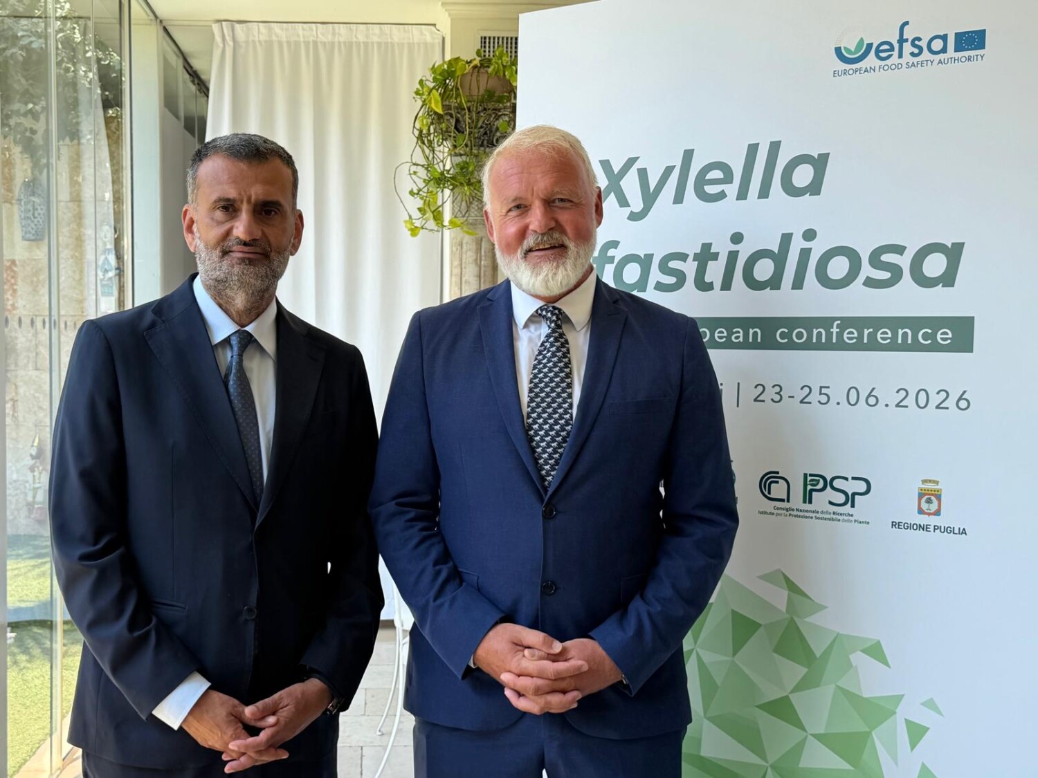 Xylella, la ricerca europea torna in Puglia: al via la quinta Conferenza internazionale EFSA