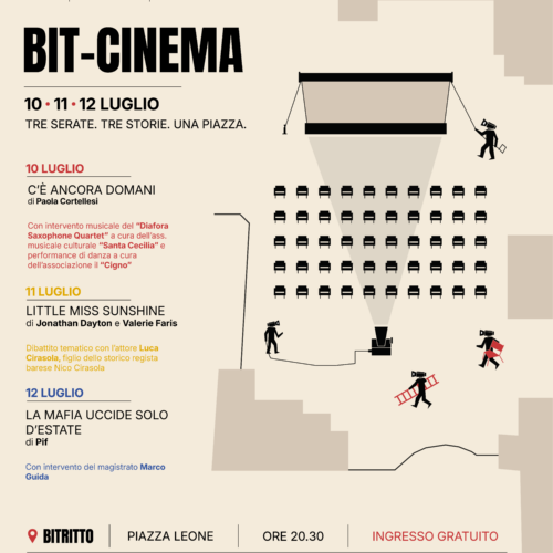 BITCINEMA 2026: A BITRITTO TRE SERATE DI CINEMA ORGANIZZATE DAL BPIFF