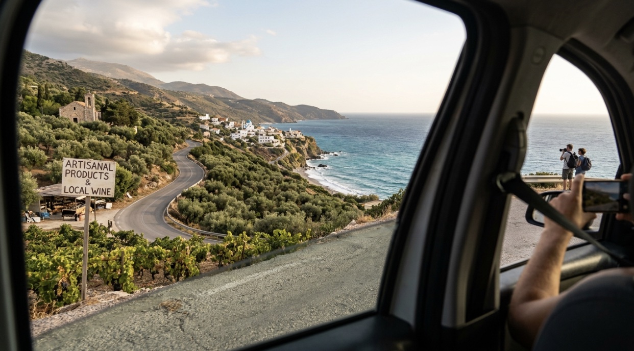 Gomega: scoprire Creta in libertà con l’auto giusta