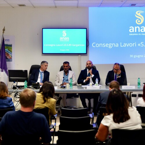SS89 Garganica, al via il cantiere del primo stralcio Manfredonia-Amendola.  Decaro e Piemontese: “Un’opera attesa da decenni che migliora sicurezza, accessibilità e competitività del Gargano”