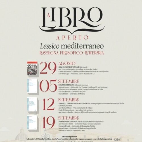 A Libro Aperto – Al via la seconda edizione della rassegna filosofico-letteraria, dedicata quest’anno al Lessico Mediterraneo