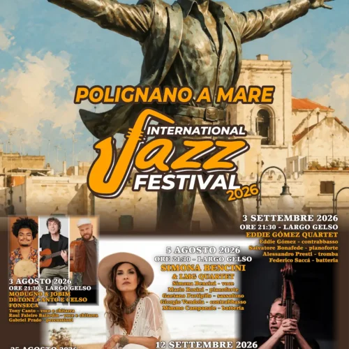Al via la quarta edizione del Polignano a Mare International Jazz Festival