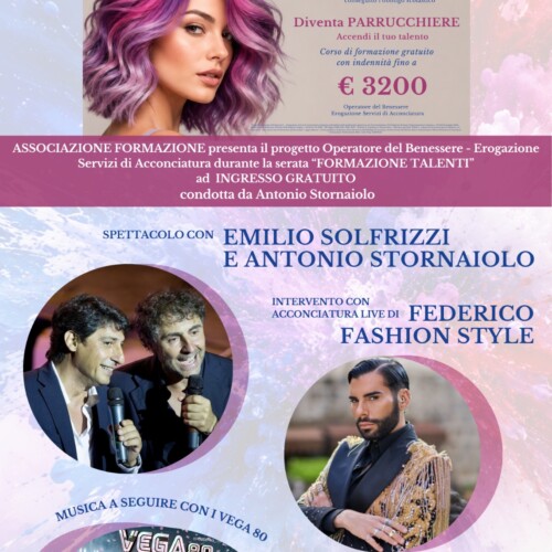ASSOCIAZIONE FORMAZIONE presenta a Noci “FormaAzione Talenti”