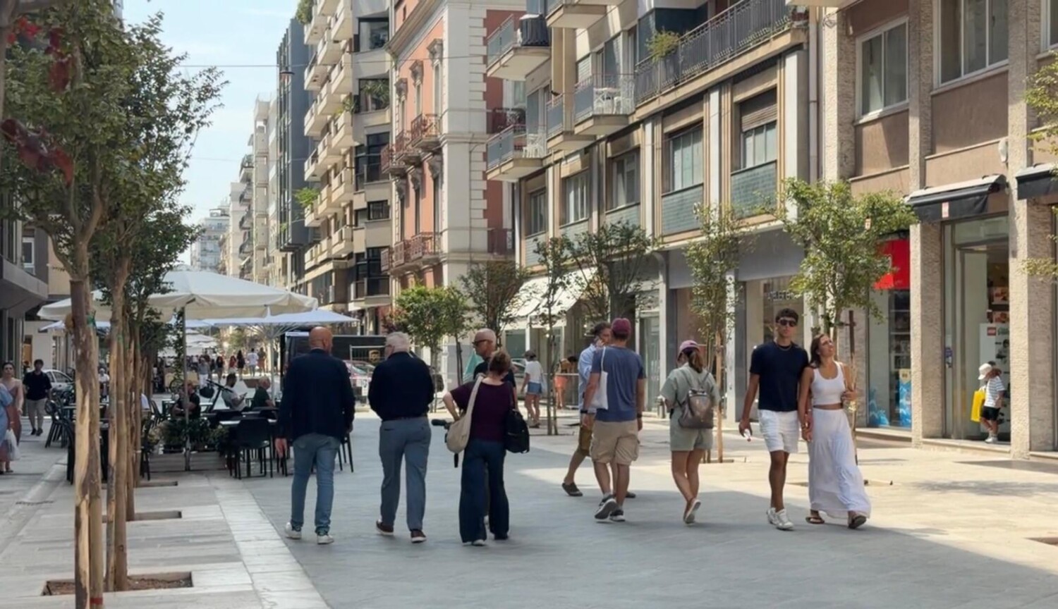 BARI, VIA ARGIRO TORNA COMPLETAMENTE FRUIBILE