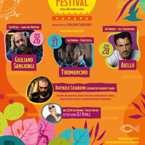 TREMITI MUSIC FESTIVAL – FINO ALL’IMBRUNIRE