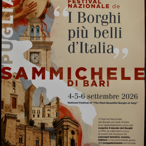 Sammichele di Bari ospita I Borghi più belli d’Italia, XVIII Festival nazionale: il 4-5-6 settembre 2026
