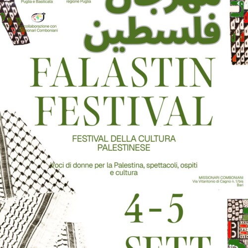 Falastin Festival, a Bari due giorni tra voci di donne, spettacoli e cultura palestinese