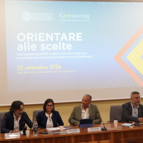 Nicola Linsalata, funzionario Poliba, nominato Presidente della Rete delle Orientatrici e degli Orientatori delle Università Italiane