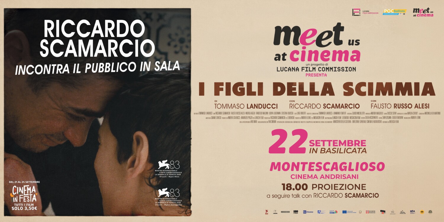 Riccardo Scamarcio in Basilicata per presentare I figli della scimmia - Matera e Montescaglioso, 22 settembre