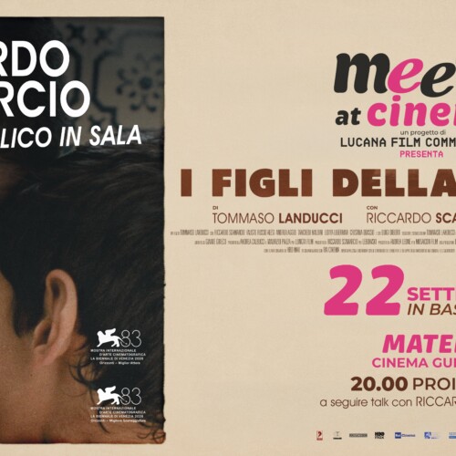 Riccardo Scamarcio in Basilicata per presentare I figli della scimmia – Matera e Montescaglioso, 22 settembre