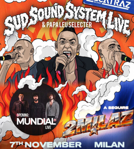 Sud Sound System, a Milano un Premio alla Carriera. All’Alcatraz il 7 novembre sarà grande festa