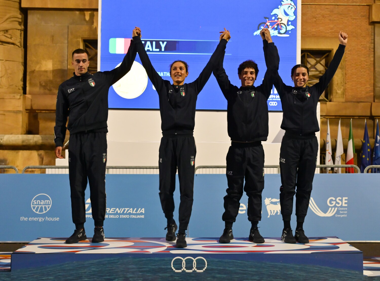 Triathlon: Giochi del Mediterraneo, l’Italia vince la Mixed Relay e chiude con quattro medaglie