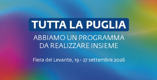 “Tutta la Puglia, abbiamo un programma da realizzare insieme”: ancora cinque giorni per candidare i progetti della Puglia