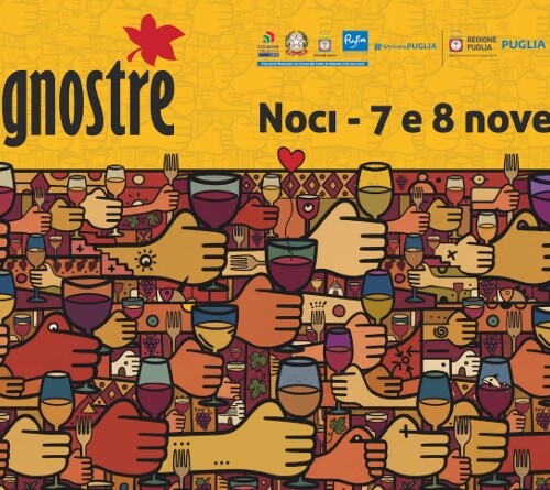Bacco nelle Gnostre – Sabato 7 e domenica 8 novembre, dalle 11 a mezzanotte, la grande festa d’autunno nocese, dedicata al vino e alla gastronomia pugliese