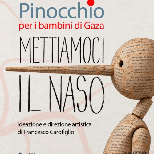 BARIteatro: METTIAMOCI IL NASO – PINOCCHIO PER I BAMBINI DI GAZA Martedì 27 ottobre 2026, ore 11.00 Sala Giunta del Comune di Bari