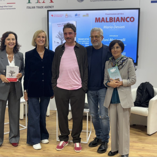 Fiera del Libro di Francoforte, nello stand del Consiglio regionale della Puglia presentato “Malbianco” di Mario Desiati