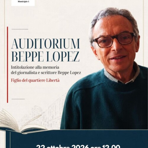 Il 22 ottobre il Municipio I intitola a Beppe Lopez il suo spazio più grande aperto alla cittadinanza