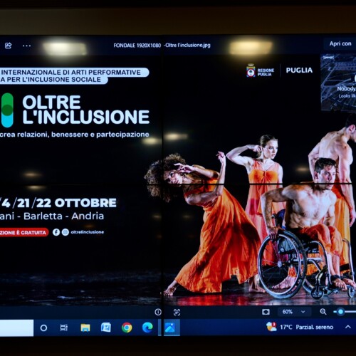 Presentato “Oltre l’Inclusione”, il Festival che mette in dialogo arte, welfare e partecipazione